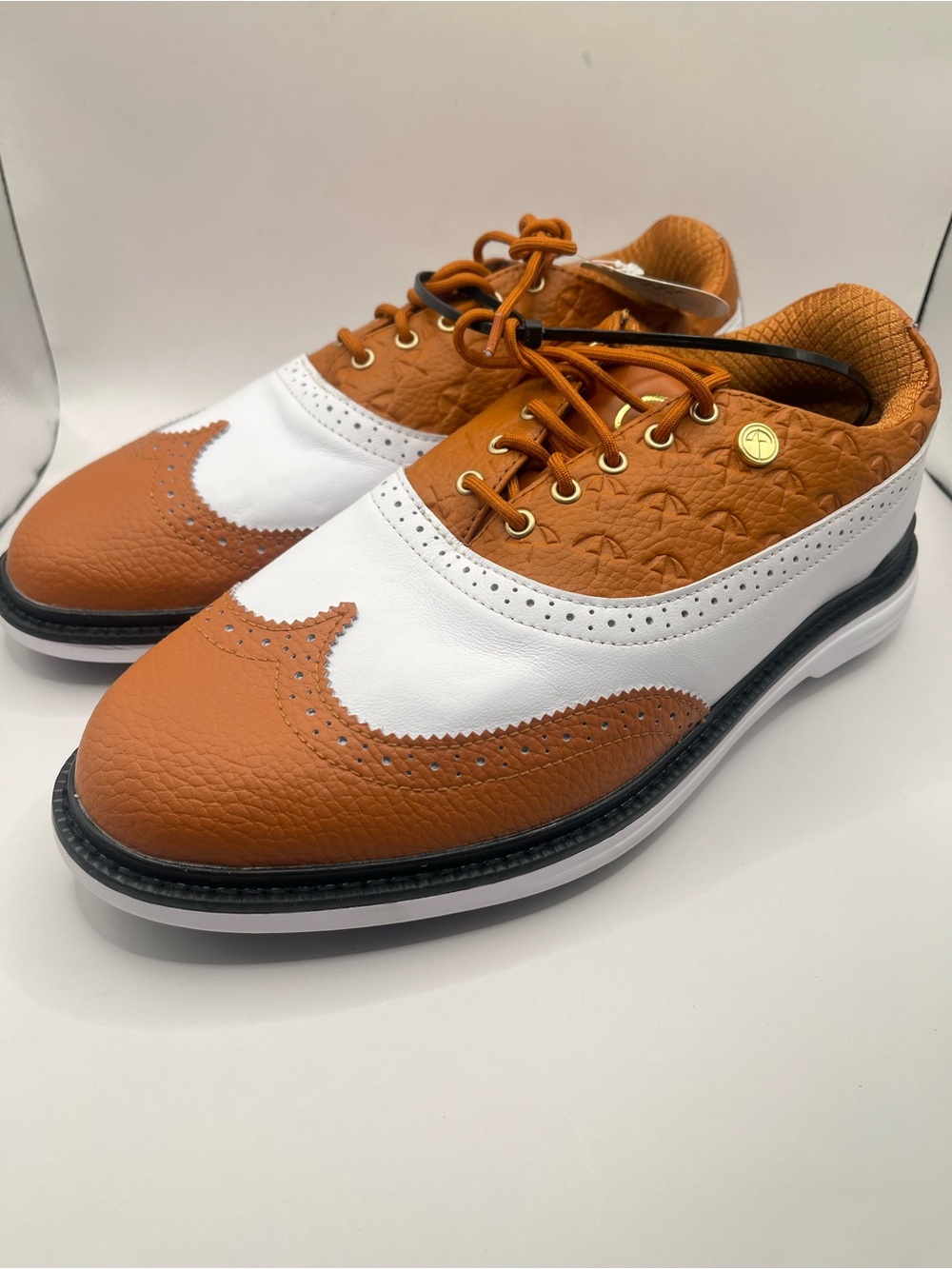 Puma/Arnold Palmer Royale Wingtip New Men's 8 Waterproof Leather Golf Shoes